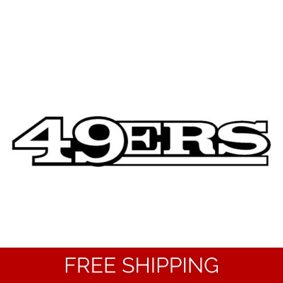 NFL Football San Francisco 49ers die cut vinyl decal NFL Football San Francisco 49ers die cut vinyl decal